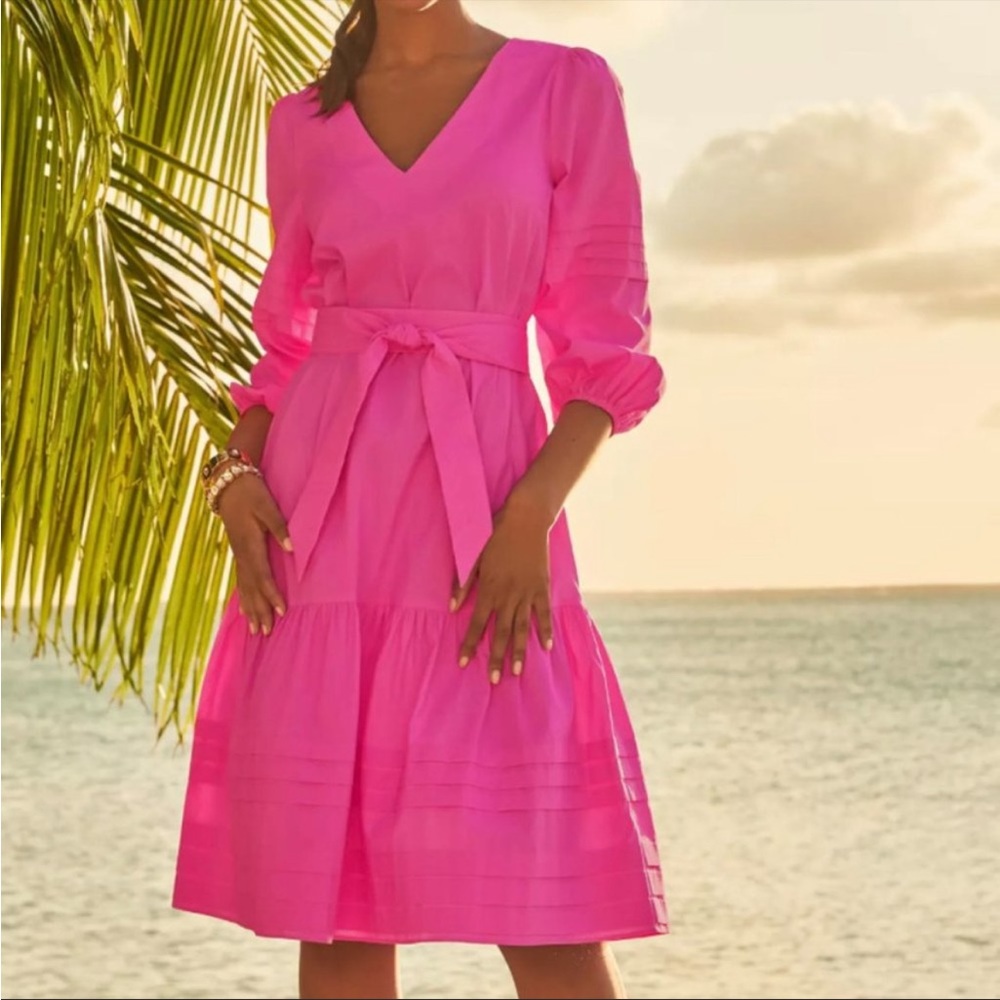 NWT Lilly Pulitzer Laylee Poplin Dress Size Small